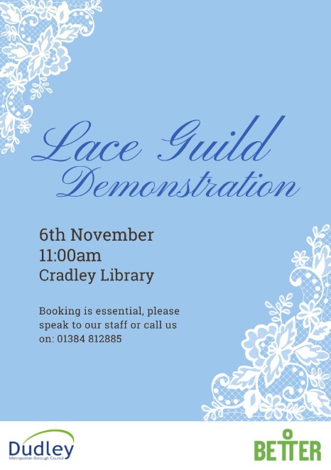 Cradley Library - Lace Guild Demonstration